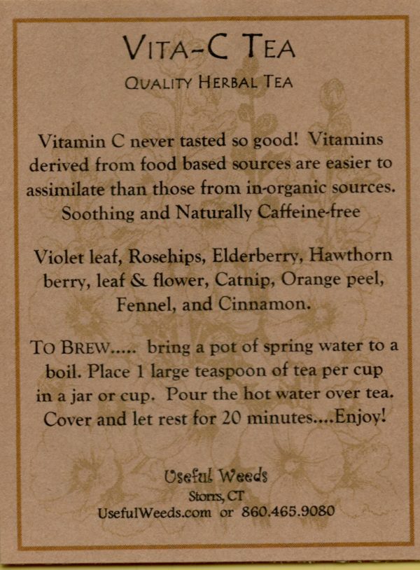 Vita-C Tea Herbal Tea Label_IMG_0078